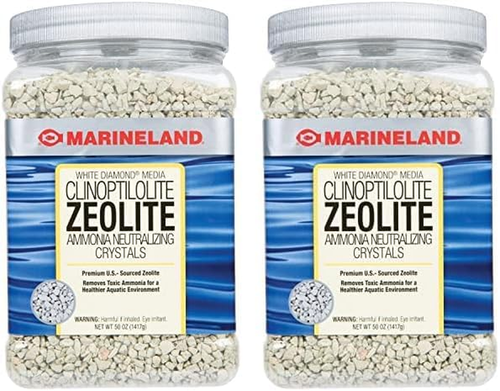 White Diamond 50 Ounces, Removes Toxic Ammonia, Aquarium Filter Media (Pack of 2 - Picture 7 of 12