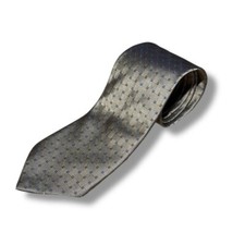 Brooks Brothers 346 100% Silk Tie Made In USA Gray Geometric