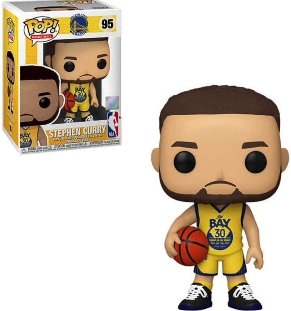 スポーツ Funko NBA Stephen Curry #95 Funko POP! #95 NBA Golden State Warriors STEPHEN CURRY Vinyl