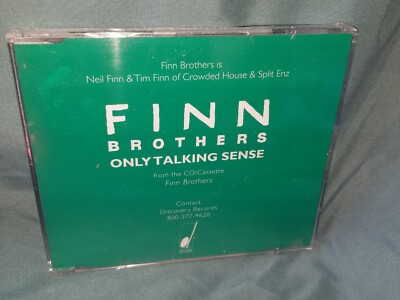 Finn Brothers SEALED Promo CD Single Only Talking Sense Neil Tim
