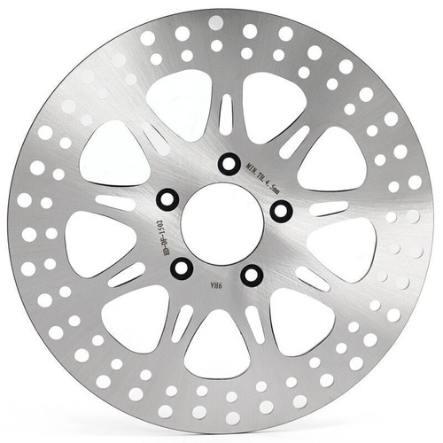 Front Rear 11.5 Brake Rotors Pads Fatboy Night Train Heritage Softail FXST 00-07 - Picture 2 of 10