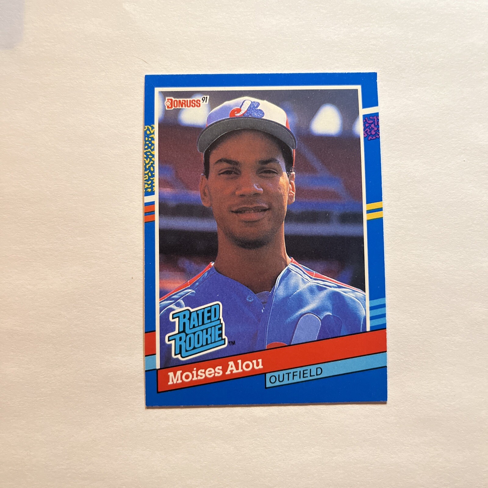 1991 Donruss Baseball #38 Moises Alou - VG - Montreal Expos