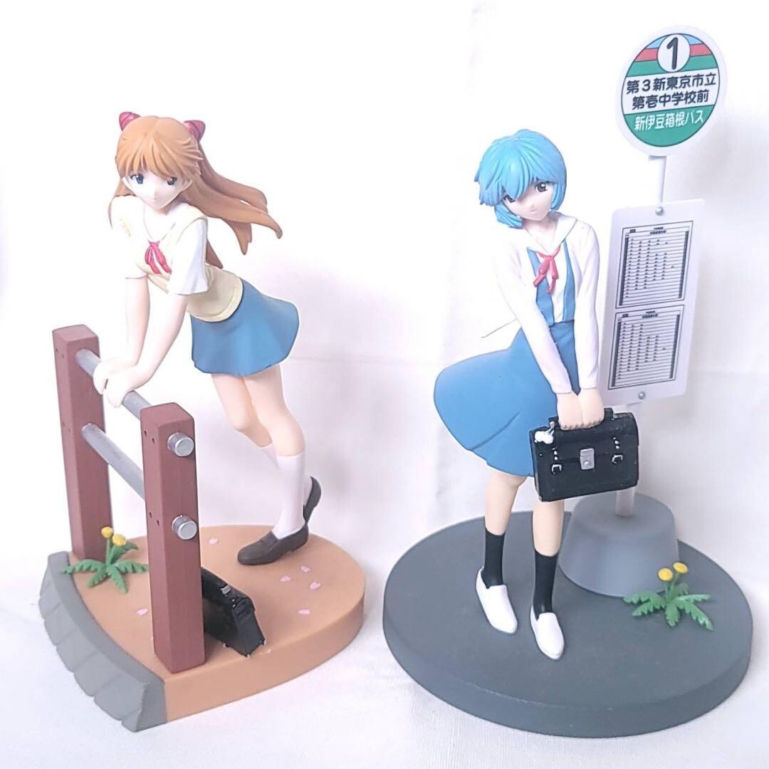 Evangelion Rei Ayanami Asuka Langley Fragrant Spring Breeze Figure