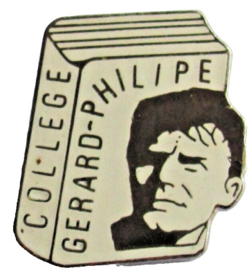 Pin's COLLEGE GERARD-PHILIPE Filmstudie signiert F.L.C Vintage Gr RAR #3/1