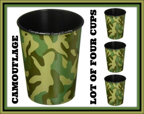 Designware 16oz Party Cups ❤️ Lot of Four ❤️ Plastic Favor Stadium Keepsake Cup - Picture 149 of 207