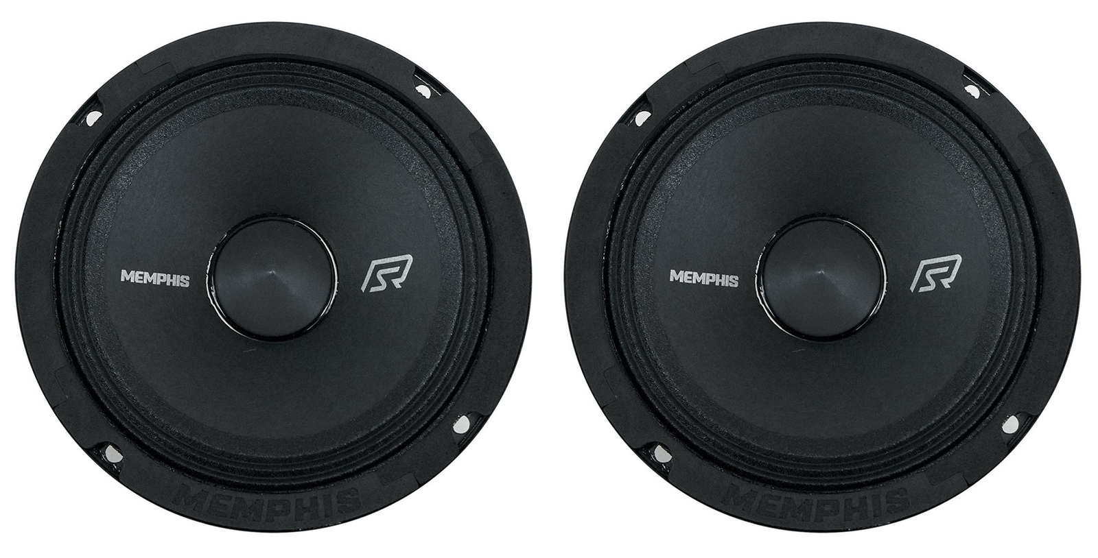 Автомобильный среднечастотный динамик Memphis Audio SRXP62V2 SRX Pro 65 мощностью 250 Вт со светодиодной подсветкой средних басов