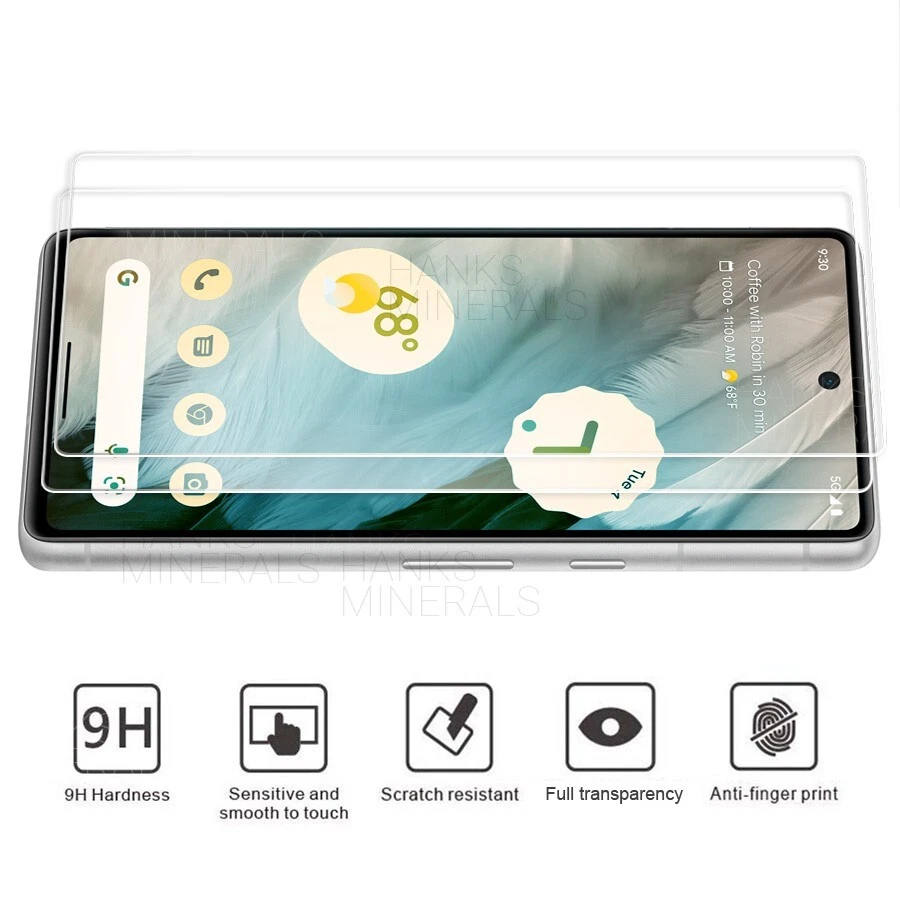 2-Pack For Google Pixel 7a Tempered Glass Premium Screen Protector - Image 2 of 4