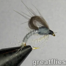 1 dozen (12) - CDC Loop Wing Emerger - Adams
