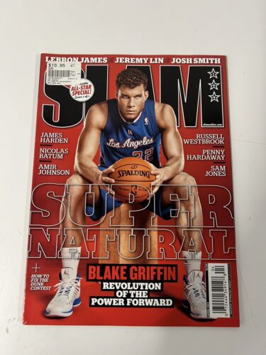 Blake Griffen April 2013 Slam Magazine  Los Angeles Clippers NBA Mint - Afbeelding 1 van 4