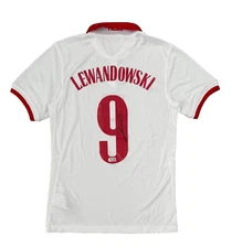 Robert Lewandowski Signed Poland Nike Jersey BAS Beckett Witnessed