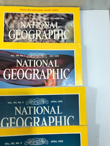 National Geographic Magazine, 1998 & 1999 vintage magazine, choice of dates - Picture 3 of 14