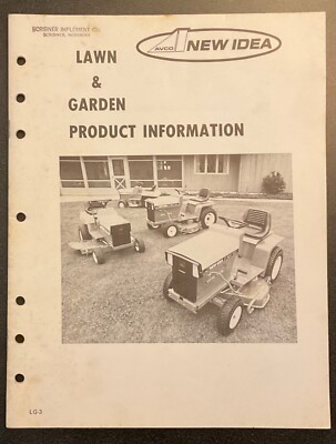 NEW IDEA Lawn Garden Product Information EGT-80 100 120 150 ORIGINAL C5042-1750