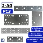 Heavy Duty Flat Metal Connecting Joining Plate Wood Timber Galvanised Steel