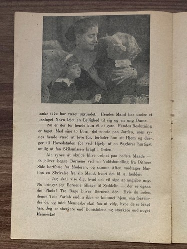Die Faust des Riesen Henny Porten Johannes Riemann 1917 Danish Movie Program - Picture 6 of 8