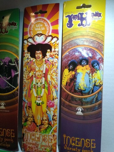 (8) Jimi Hendrix Incense Variety Packs 2 Each Set of 4 NEW Authentic 2002 Y2K - Picture 11 of 15