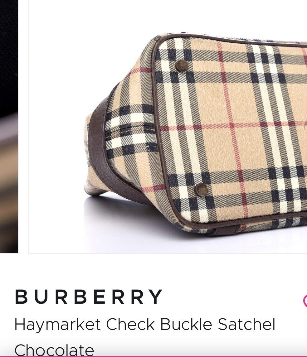 BURBERRY HAYMARKET BAG IN GOOD PRE-OWNED CONDITION | eBay BURBERRY HAYMARKET BAG IN GOOD PRE-OWNED CONDITION | eBay