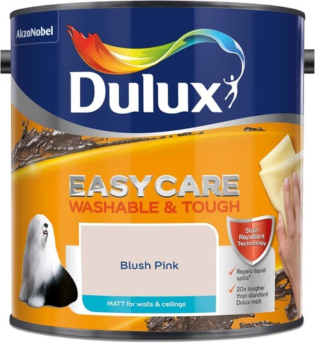 Dulux Entretien Facile Lavable & Dur Mat 2.5L Tout Couleurs - Picture 18 of 280