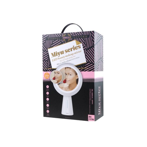 Miroir Maquillage Cosmétique LED Lumière Angle Réglable Grossissement 5x Piles - Photo 11/11