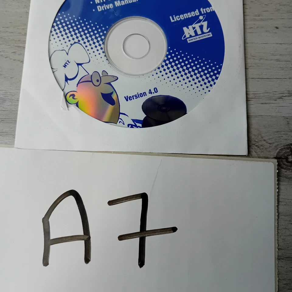 CD-RW SOFTWARE NTI CD MAKER VERSION 4.0 - PC CD ROM - RARE RETRO SOFTWARE - Image 3 of 3