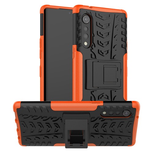 For LG Velvet 5G Case Caseswill Hybrid Shockproof Kickstand Protective Cover - Photo 11 sur 16
