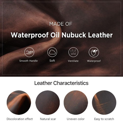 Wireless Charging Mouse Pad with Wrist Rest, 15W Genuine Leather Mouse-pad with - Picture 6 of 7