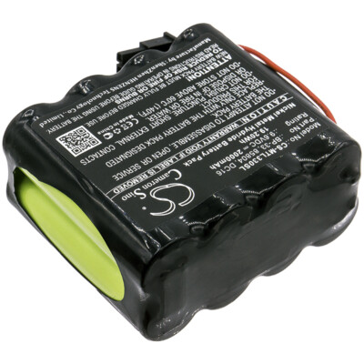 Ni-MH Akku für Martel BetaGauge 330 9,6V 2000mAh