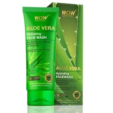 WOW Skin Science Hydrating Aloe Vera Face wash For All skin Type 100 ml CA