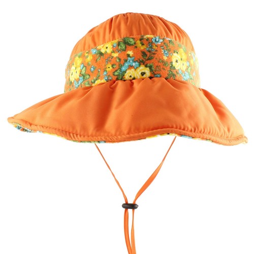 Flor Peluche Suave Cálido Playa Cubo Boonie Gorra Viaje Empacable Invierno Mujeres Sombrero - Imagen 5 de 10