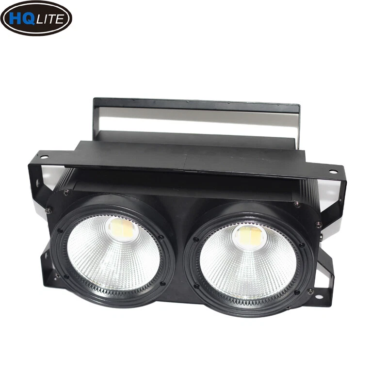 2pcs 200W COB LED Par Light DMX DJ Audience Blinder Light Warm Cool White Stage - Image 3 of 4