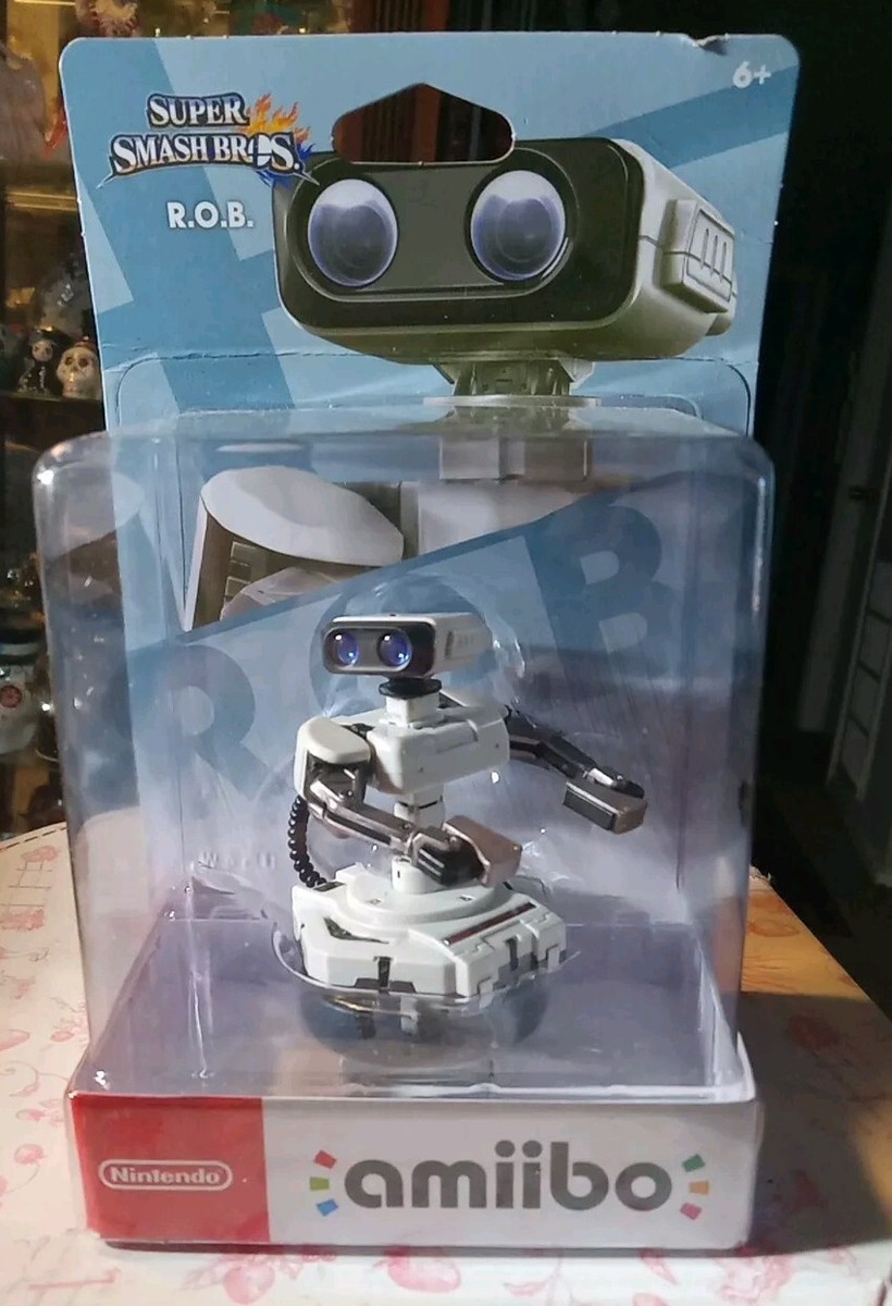 Amiibo - R.O.B. Super Smash Bros Amiibo- Nintendo New Sealed | eBay