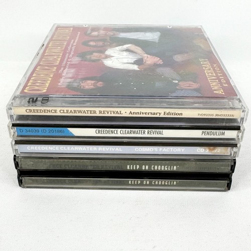 Creedence Clearwater Revival CD Lot x4 Cosmo's Factory, Keep On Chooglin' FATBOX - Picture 3 of 7