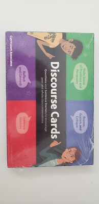 Curriculum Associates Discourse Cards: QUESTIONS AND SENTENCE STARTERS - IReady