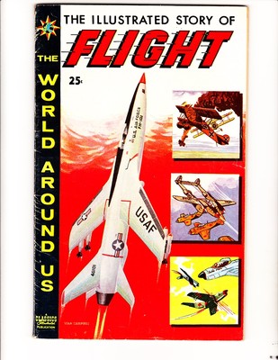 World Around Us 8 (1959): Flight: FREE to combine- in Good/Very Good condition