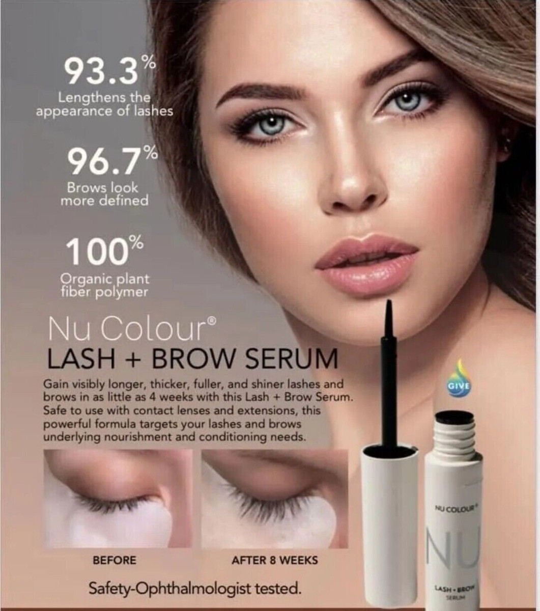 NU SKIN LASH+BROW SERUM 5ml (2025.6/5着) Amazon.com: Nu Skin- Nu Colour Lash + Brow Serum | Brow a