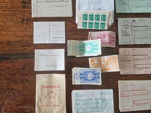 Deutsche Kinderpost Formulare Vintage - Bild 2 von 5