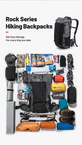 Outdoor Hiking Bags Large Capacity Hiking Backpack Mountaineering Backpack Bag - Bild 11 von 27