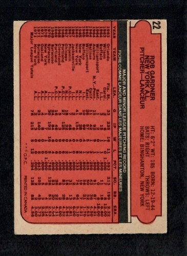 1972 OPC O-PEE-CHEE BASBALL YOU CHOOSE FROM LIST 1-175 ** FLATE RATE S&H** - Picture 44 of 376