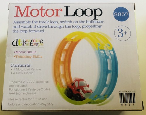 Discovery Toys Motor Loop Toy- Bulldozer Drives The Loop Forward - Picture 2 of 4