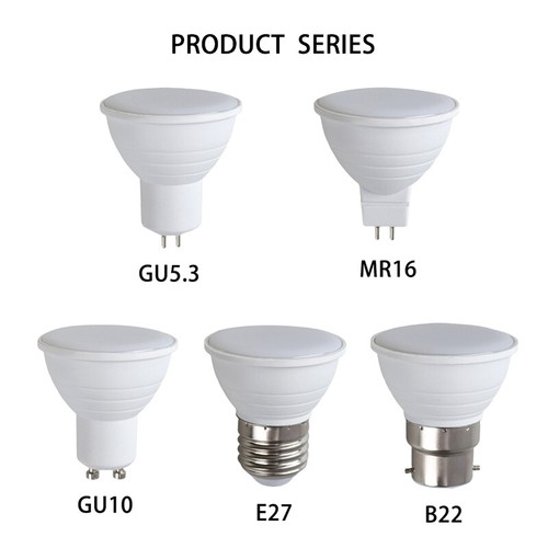 7W GU10 MR16 GU5.3 E27 B22 Dimmable 120 Degree LED Spotlight Bulbs Lamps AC 220V - Picture 4 of 18