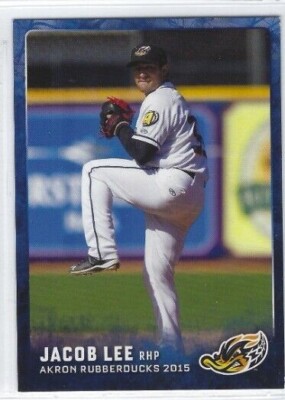2015 Akron RubberDucks (Double-A Cleveland Indians) Jacob Lee