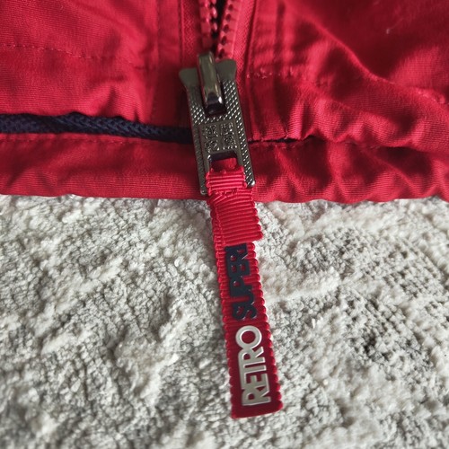 Vintage Retro Super Dry Stormbreaker Jacket Size L Vintage - Red - Picture 2 of 17