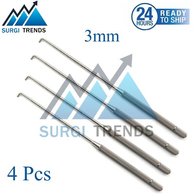 3mm 4 Pcs Arthroscopy Probe Surgical instruments Set
