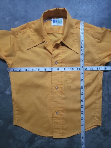 Vtg 70s 80s Children's Shirts / Wrangler / Mr. Dee Cee / Lot Of 3 / Sz. 6 / Sm - Picture 18 of 19