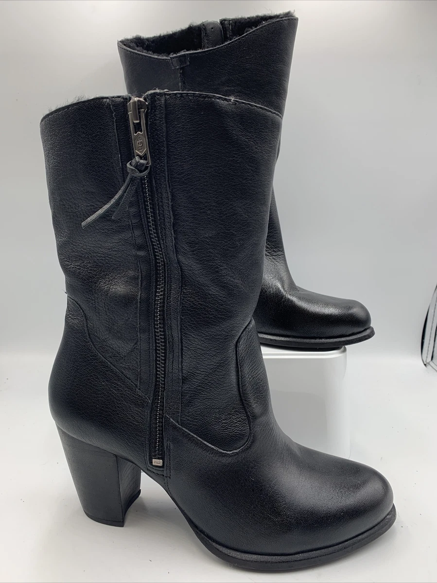 Ugg mid clearance calf leather boots