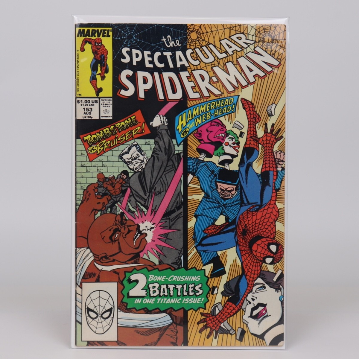 Marvel Comics Sepectacular Spider-Man #153 August 1989