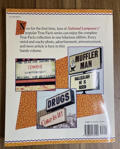 National Lampoon Presents True Facts: the Big Book by Jason Ward and John Bendel - Picture 2 of 10