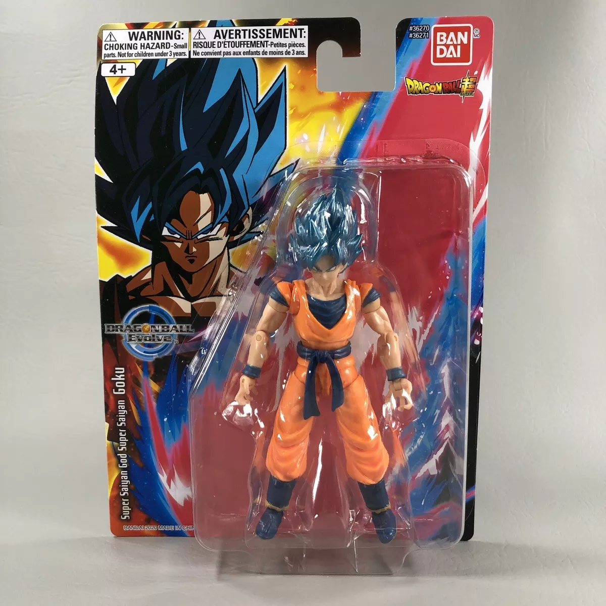  Dragon Ball Super Bandai Evolve - 5 Super Saiyan Goku Action  Figure : Video Games