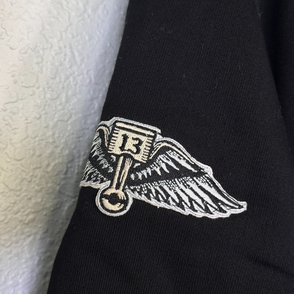 【Lucky様】no.13 38_bomber_FLAT_FRNT_work_shirt