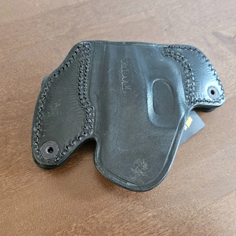 Tagua DSH-006 Dual Snap Holster Keltec 380 / Ruger 380 w/ Laser Black Left Hand - Image 4 of 4