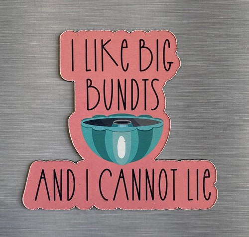 **Set of 6** Kitchen Puns Glossy Die Cut Fridge Magnets - Bild 2 von 8